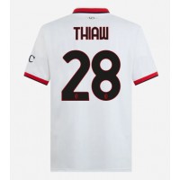 Dres AC Milan Malick Thiaw #28 Preč 2024-25 Krátky Rukáv